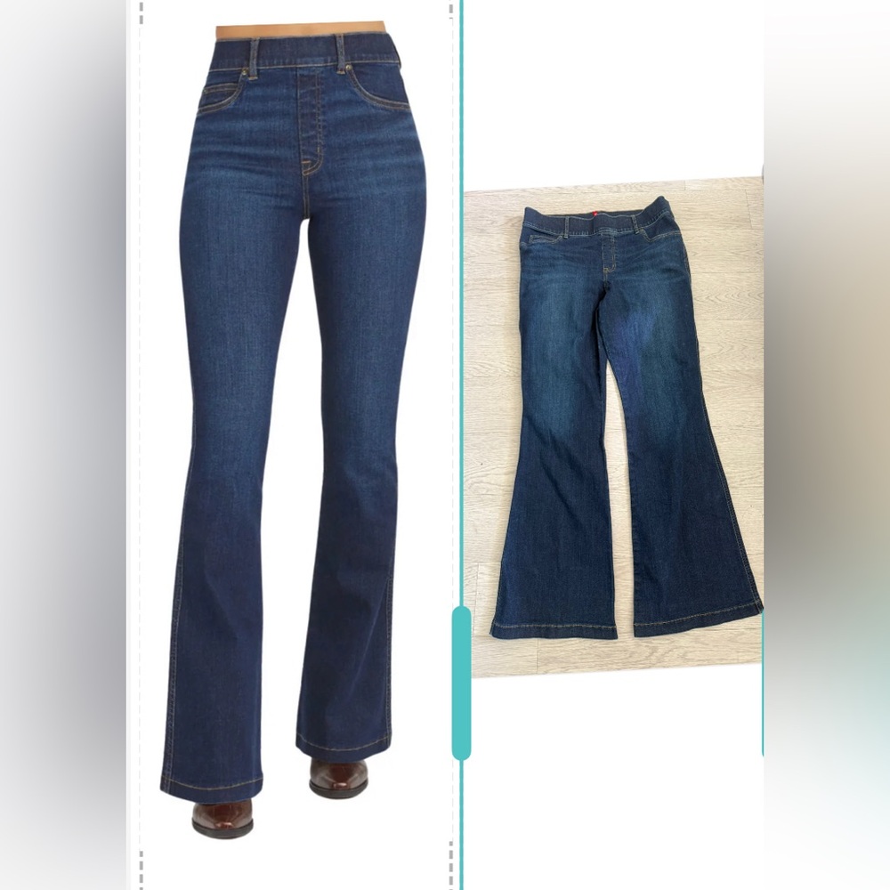 SPANX Indigo Flare Jeans